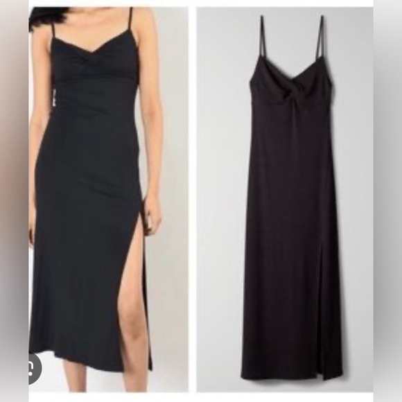 Wilfred Meridian dress, tope size large and fits small. Ribbed, worn 3 times - Picture 4 of 4